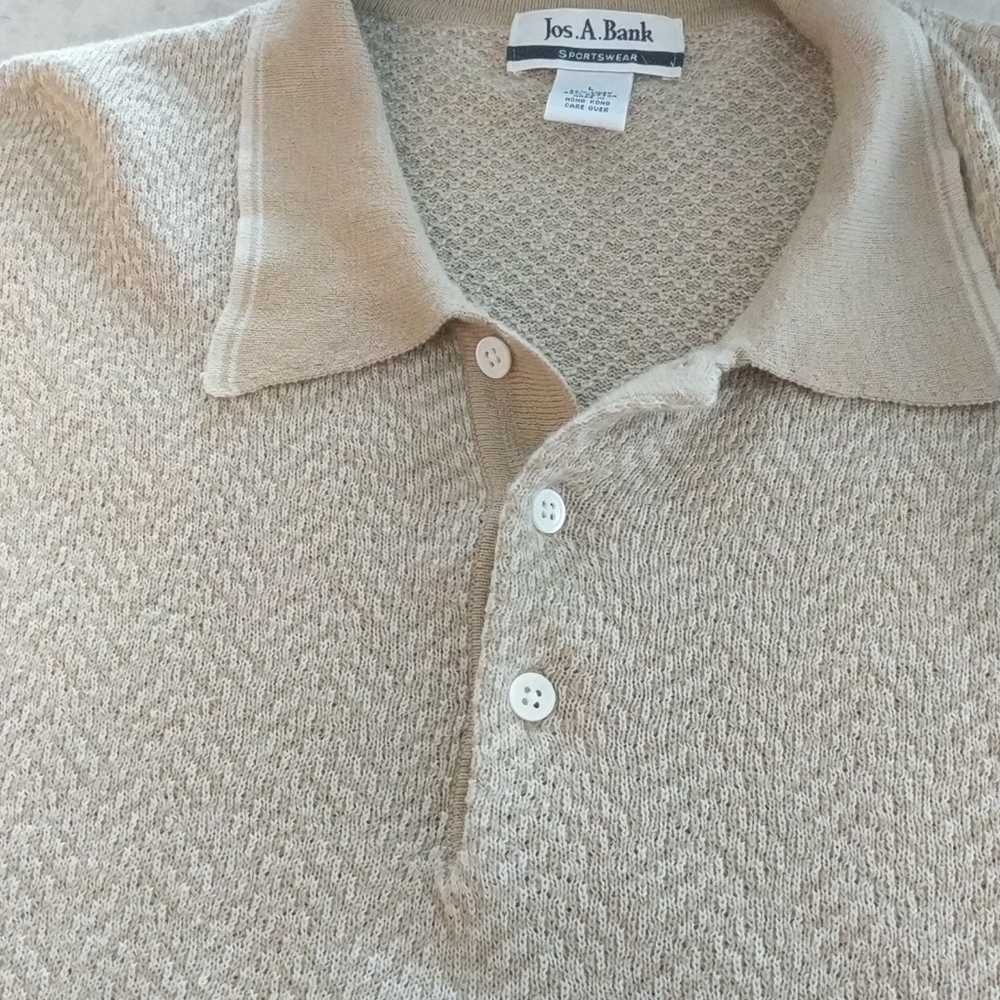 Men's Linen/Cotton Polo ✨